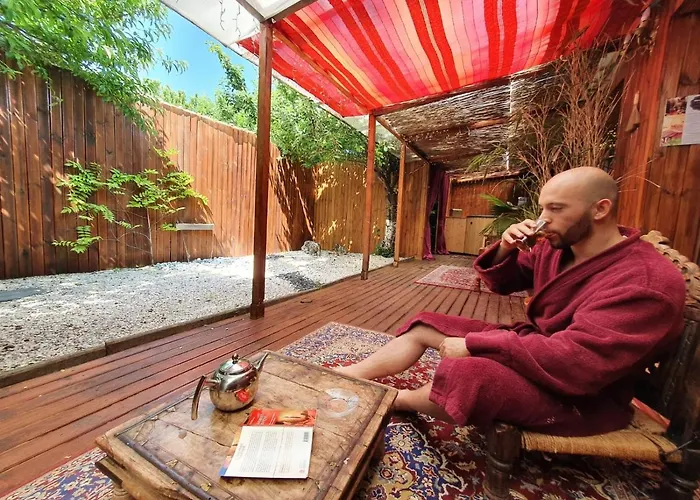 L'ecrin De Rumi - Jacuzzi & Sauna - Japonais Pensjonat *